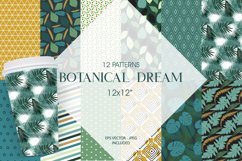 Botanical dream Pattern collection, vector ai, eps and Product Image 1