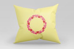 Round frame of hearts for Valentine's Day Product Image 3