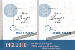 Magnet Mockup, Fridge Magnet Mockup PSD, Stock Photo, 699 Product Image 3