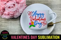 Happy Valentines Day Sublimation I Romantic Sublimation Product Image 2