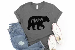 Mama bear svg Mama svg Mama bear png Grizzly bear svg Product Image 3