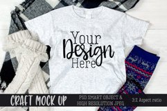 Cozy youth t-shirt MOCKUP| PSD & JPEG Product Image 1