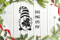 Christmas svg Christmas gnome svg Xmas svg files for cricut Product Image 2