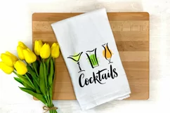 Cocktail SVG glass, drinking SVG, Cocktails clipart. Product Image 5