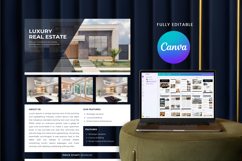 Minimalist Real Estate Newsletter Template Product Image 6