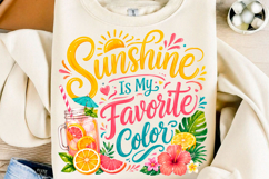 Sunshine is My Favorite Vacation Shirt Product Image 1
