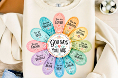 Christian Faith God Says You Are PNG Product Image 1