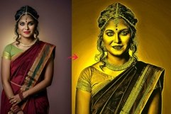 Golden Photo Effect Product Image 2