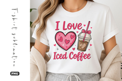 Coffee Love Language Cute Quote T-Shirt Sublimation Product Image 1