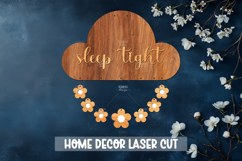 Nursery Dream Catcher - Wooden Nursery Decor Laser Cut Product Image 1