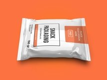 Snack Pouch Packaging 3D Mockup Template Bundle Product Image 11