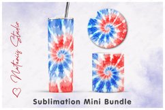 TIE DYE Mini Bundle - Sublimation - Tumbler, Mug, Coaster Product Image 1