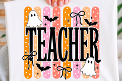 Halloween Ghost &amp; Coquette PNG Sublimation Designs Product Image 10