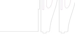 Tray - laser cut file, SVG DXF pattern Product Image 6