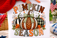 Cozy Fall Halloween Pumpkin PNG Product Image 9