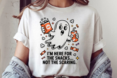 Cute ghost sarcastic cute sublimation design Product Image 1