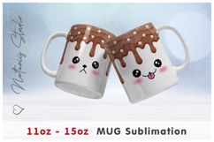 6 Funny Kawaii Designs. 11oz-15oz Coffee Cocoa Mug Product Image 7