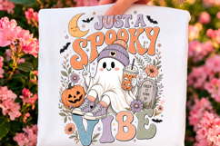Just a Spooky Vibe Png, Ghost Halloween Product Image 1