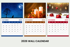 2026 Full Year Wall Calendar Canva Templates Product Image 8