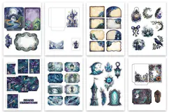 Booberry Manor Gothic Junk Journal Kit| Junk Journal Product Image 9