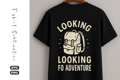 Looking for Adventure SVG | Camping T-Shirt Design Product Image 1