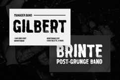Bleed Print - Bad Print Bold Sans Font Product Image 8