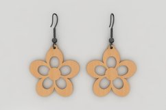Wood Acrylic Earring SVG Cut Files / Laser Jewelry Templates Product Image 2