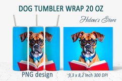 Dog tumbler wrap | Tumbler sublimation| 20oz tumbler bundles Product Image 10
