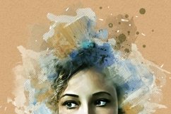 Abstract Watercolor Portrait Effect Product Image 4