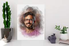 Canvas Classic Custom Portrait Art Product Image 1