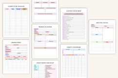 2026 Creative Craft Business Planner Product Image 5