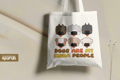 Cute Dog Lover Quotes Sublimation Tee Design 09 Product Image 3
