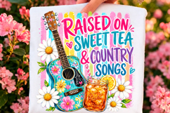 Sweet Tea Country Songs PNG Product Image 1