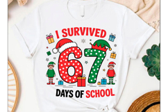 Funny I Survived 67 Days of School PNG Product Image 9