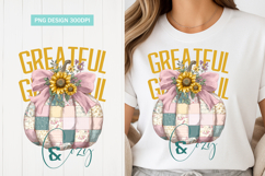 Fall pumpkin watercolor clipart sublimation png Product Image 1