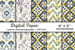 Digital Paper Backgrounds JPG Product Image 1