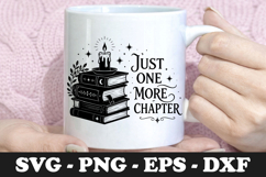 Just One More Chapter | Reader SVG Mug Design Product Image 1