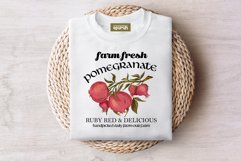 Farm Fresh Market&#039;s Vintage Fruit Tee Sublimation Design 09 Product Image 1
