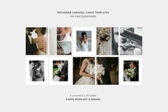 Instagram Carousel Canva Templates | Wedding Photography Product Image 9