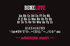 Bone Love - Cute Retro Halloween Font Product Image 9