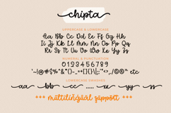 Chipta - Cute Monoline Font with Swash Product Image 9