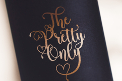 Kinsky - Calligraphy Font with Heart Accent Product Image 9
