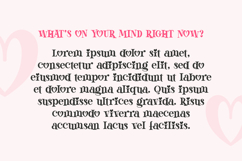 Love Signal - Cute Serif Font with Heart Accent Product Image 9