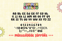 Summer Rainbow - Cute Display Font Product Image 9