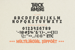 Thick Amore - All Caps Ligature Serif Font Product Image 9