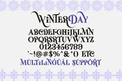 Winter Day - Luxury All Caps Display Serif Product Image 9