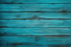 Smooth Turquoise planks. Generate Ai Product Image 1