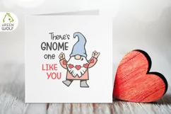Gnome valentine svg Gnomes svg Valentine's day quote designs Product Image 5