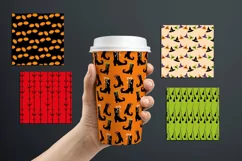 Trick or Treat Kids in Halloween costumes clip art graphics Product Image 2