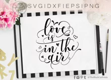 Love is in the air SVG DXF PNG EPS Product Image 3